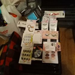 Nails, W/Supplies And Eyelashes W/Supplies