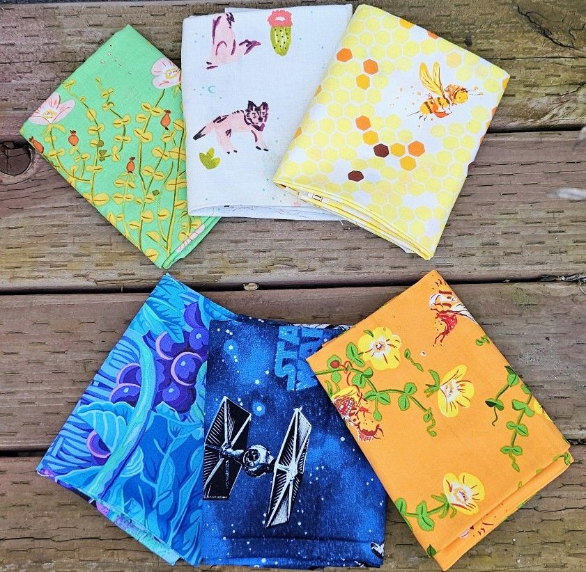 6 Unique Fat Quarters