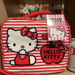 Hello Kitty Soft Sided  Lunch Bag 