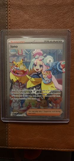Iono #269 Pokemon Card