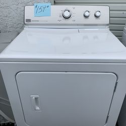 Maytag Clothes Dryer White . Warehouse pricing.   Warranty  . Delivery Available . 2522 Market st. 33901