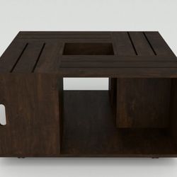Modern crate box inspired coffee table - $85 OBO