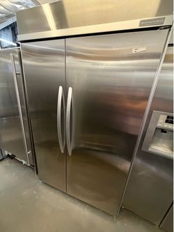 48” KITCHENAID BUILT IN STAINLESS STEEL REFRIGERATOR