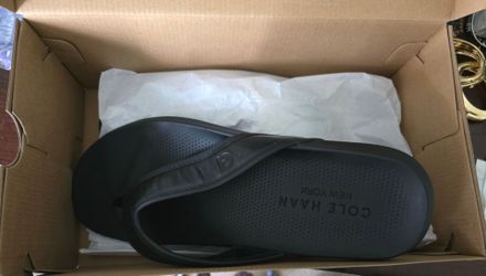 Cole Haan Black Leather Loafer