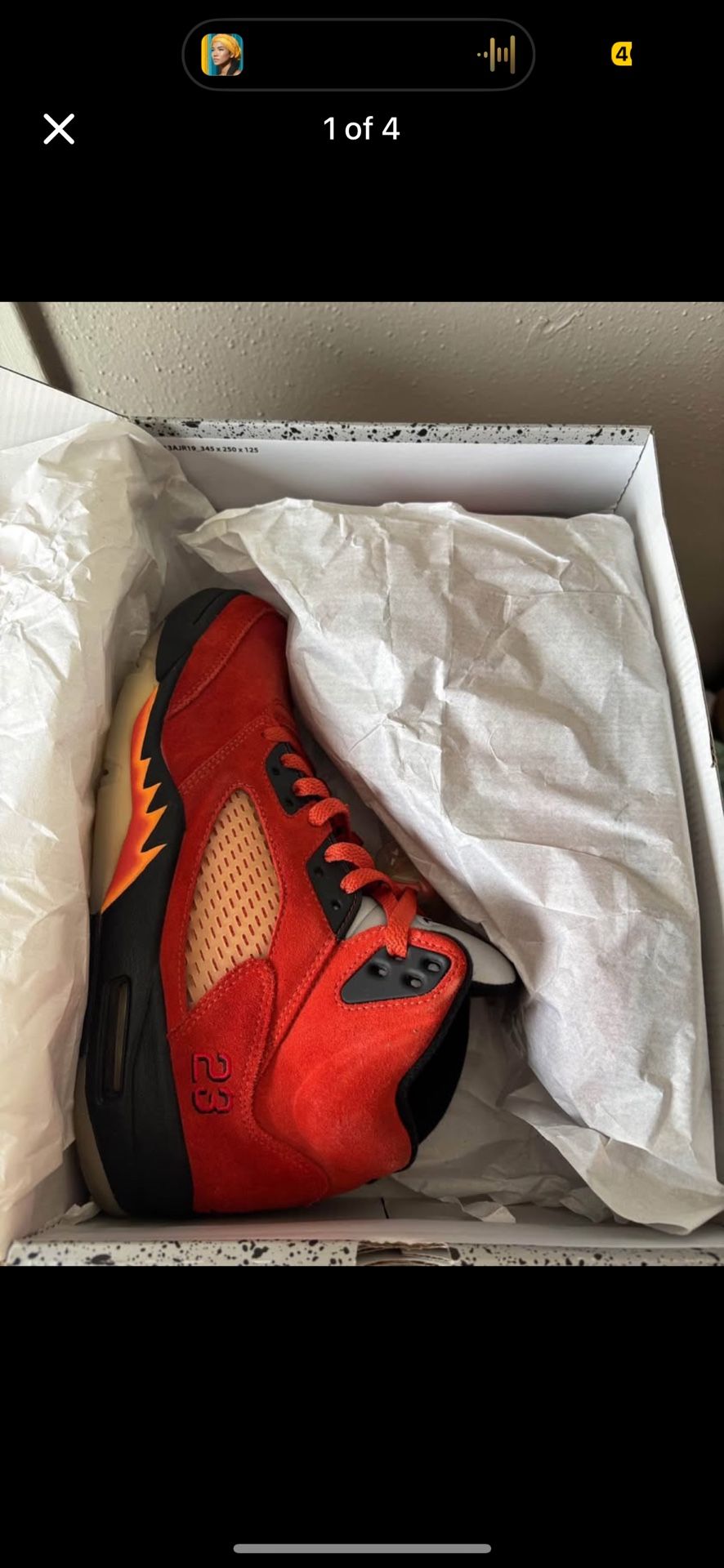 Jordan Retro 5 Dunk On Mars