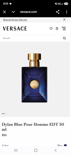 Versace Dylan Blue 50ml bottle