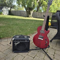 Epiphone Les Paul Special W/ Fender PR 241 Frontman Amp