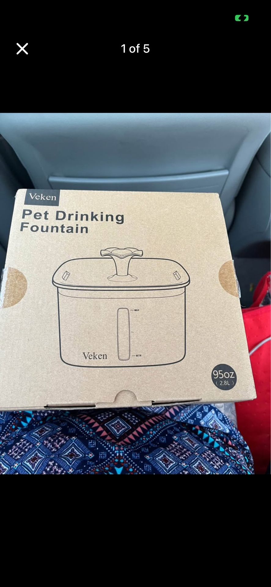 Pet Drinking Fountain