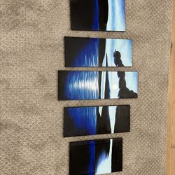 5 Piece Canvas Painting 