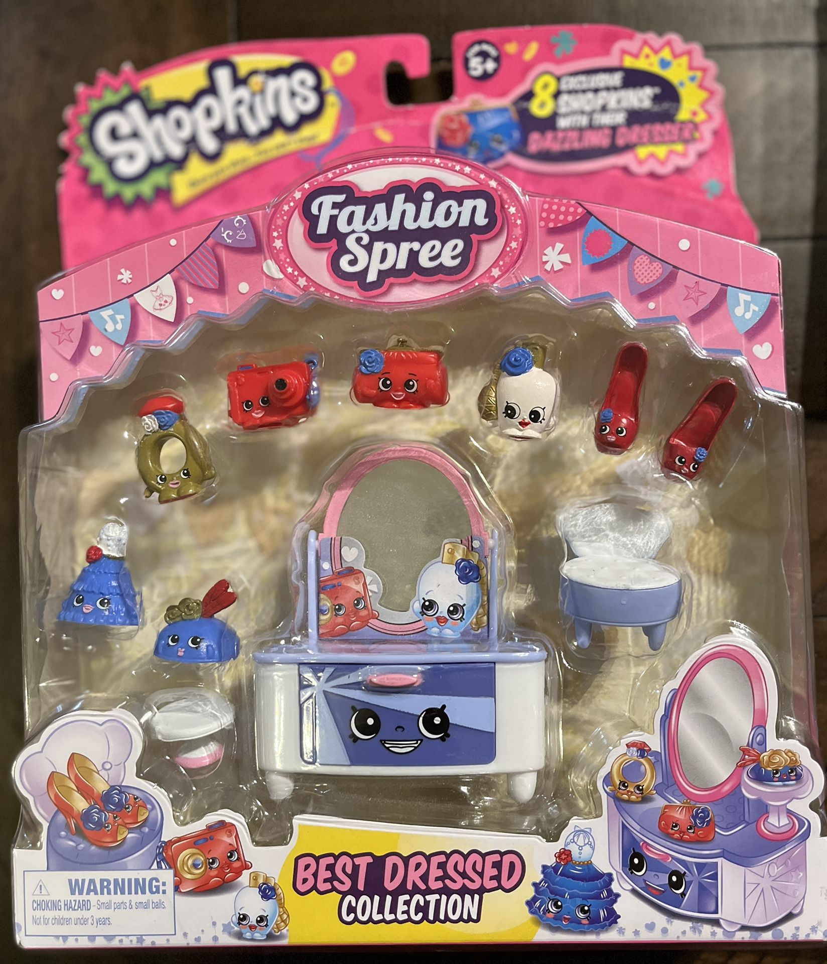 **New** Shopkins Fashion Spree Best Dressed Collection 