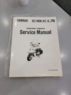 1980s Yamaha Riva Manual Repair (Vintage Scooter)