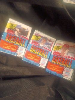Fleer 1990 baseball cards