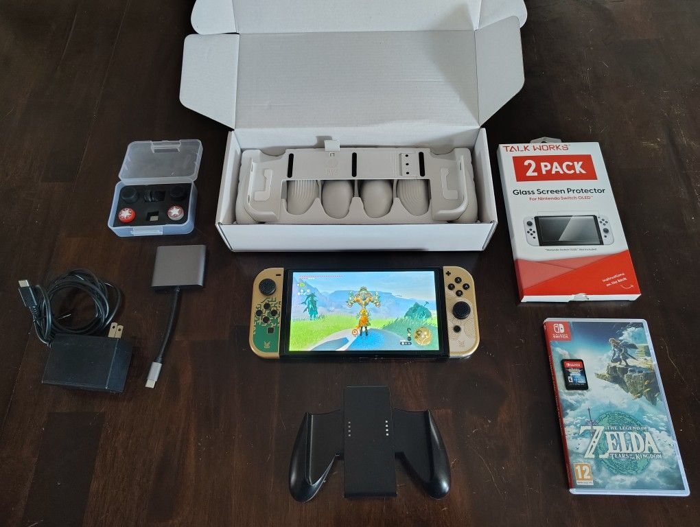 OLED Zelda Switch With