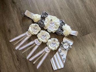 Maternity sash/Cinto de maternidad/ Hecho a mano/Handmade/Mommy to be belt/Baby Shower belt/ Baby Shower Idea