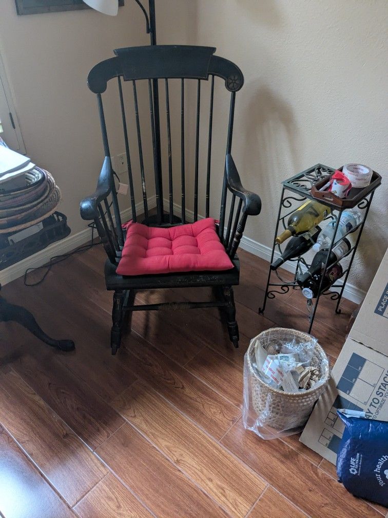 Black Rocking Chair