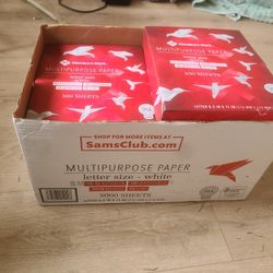 Multipurpose Paper Letter Size 8.5x11 9 Packs 4500 Sheets