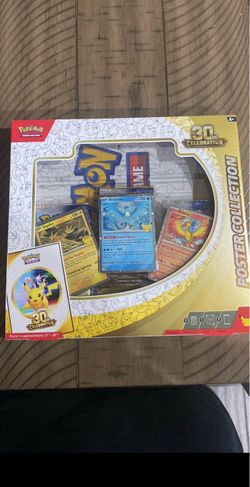 30th celebration Pokémon poster collection