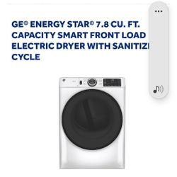 GE Energy Star Dryer 
