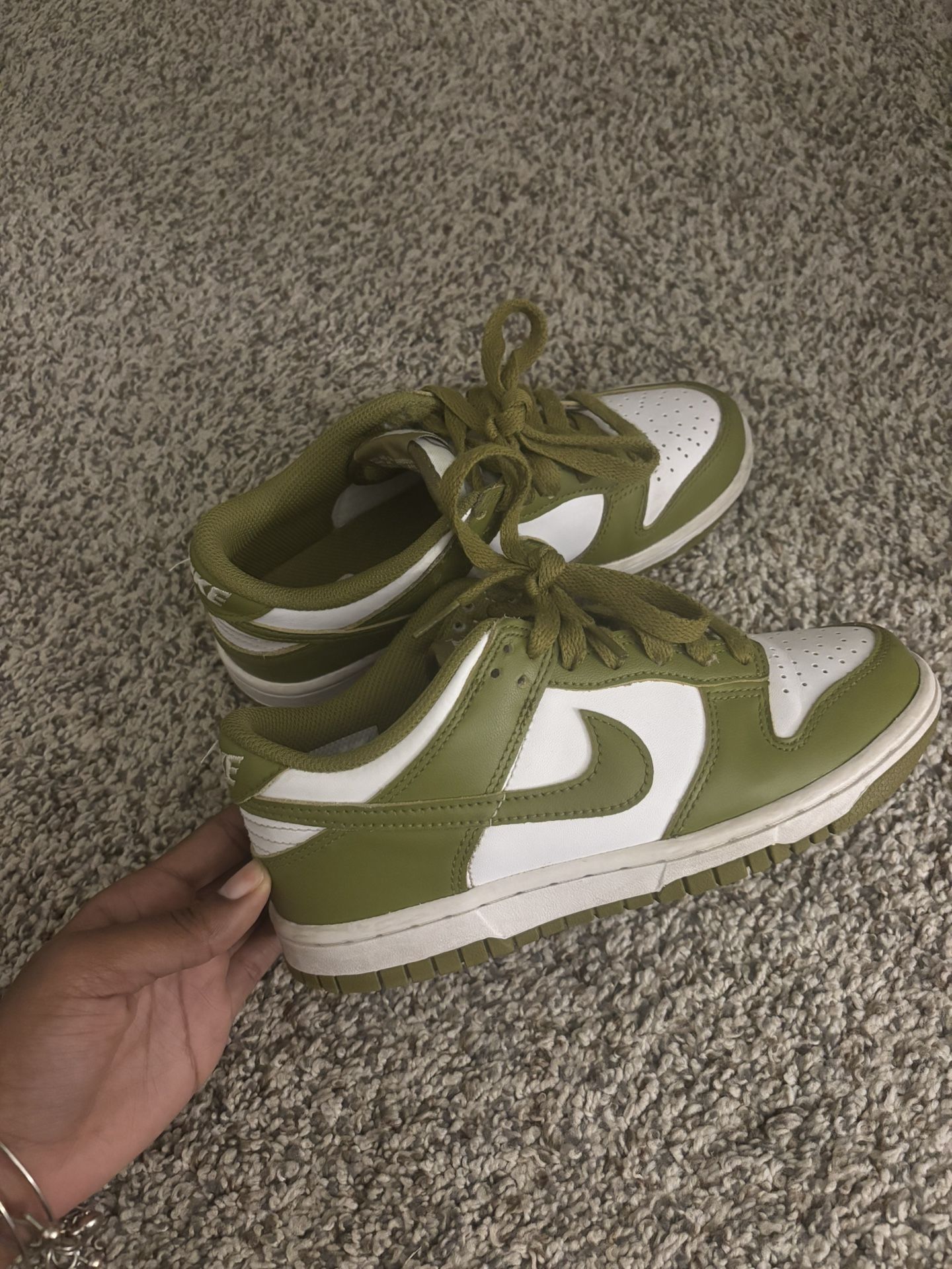 Olive Green Nike Dunks