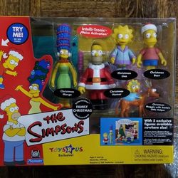 The Simpsons Family Christmas Set