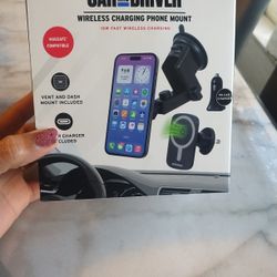 Wireless Charging Phone Mount