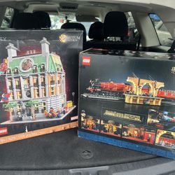 LEGO Marvel Sanctum (3 Stories) & LEGO Harry Potter Hogwarts Express