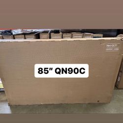SAMSUNG 85-Inch Class Neo QLED 4K QN90C Series Quantum HDR+, Dolby Atmos, Object Tracking Sound+, Anti-Glare, Gaming Hub, Q-Symphony, Smart TV with Al
