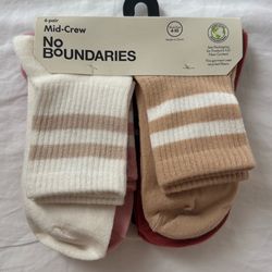 Women mid crew sock