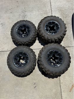 CanAm renegade rims tires