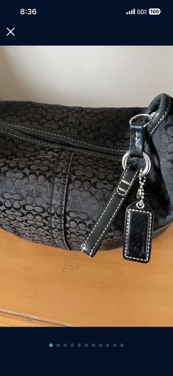 It’s Very Cute Black Coach Bag Barely Used