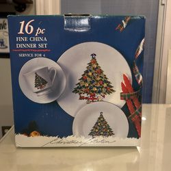 16 Pc Fin China Dinner set