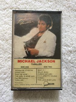 Michael Jackson original 1982 Thriller cassette