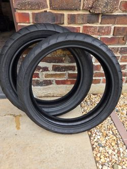 130/60/19 & 180/55/18 Dunlop Motorcycle Tire set