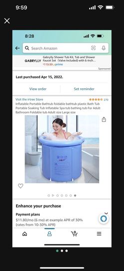 Portable Tub