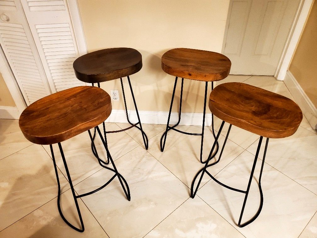Wooden Stools 4ea at $125 OBO