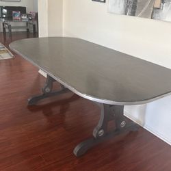 Grey Wooden Table 