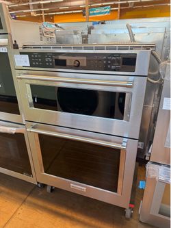 KitchenAid 30” microwave oven combo
