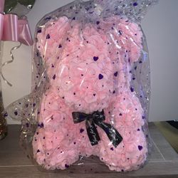 Rose Bear In A Box 