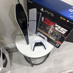 PlayStation 5 Digital Edition – Like New w/ Box & Controller (NBA 2K25 Bundle)