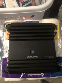 Alpine Mono Bass Amplifier 