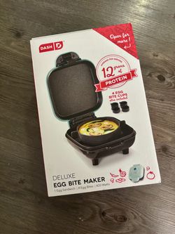 Dash Deluxe Egg Bite Maker – Egg Bites & Egg Sandwiches (new)