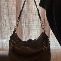 Leather Coach Purse