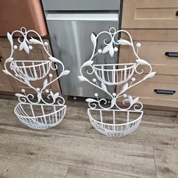 2 Expensvie Shelf  Wall For Plants 30 Hight 16 Width Bottom 