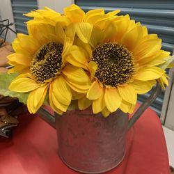 Artificial Sunflower Decor