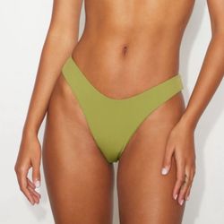 Girlfriend Collective Swimsuit Bikini Seamless V-front Cheeky bottoms Women’s  M