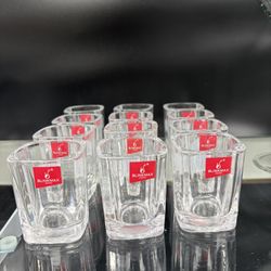 12 Piece Rectangle Shot Glasses 