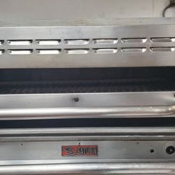 36" gas salamander broiler w/ infrared burner 36000 BTU