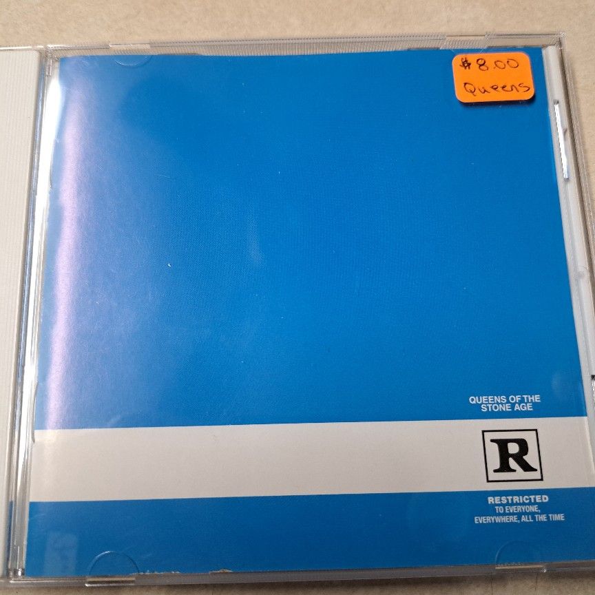 Queens Of The Stone Age, R Restricted CD Record Album