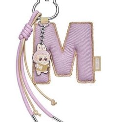 “M” PIN FOR LOVE LETTER PENDANT LABUBU