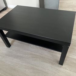 Black Coffee Table 